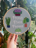 Proud Plant Parent - PDF Cross-Stitch Pattern