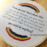 Have You Ever Had A Dream PDF Cross Stitch Pattern