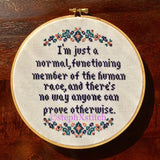 Peep Show PDF Cross Stitch Pattern