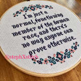 Peep Show PDF Cross Stitch Pattern