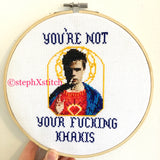 Fight Club You're Not Your Fucking Khakis - PDF Cross Stitch Pattern