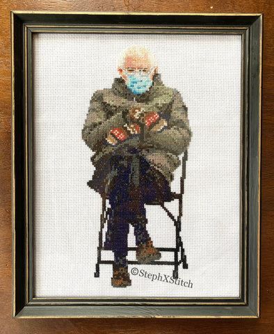 Bernie PDF Cross Stitch Pattern