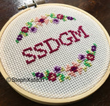 SSDGM - PDF Cross Stitch Pattern