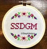 SSDGM - PDF Cross Stitch Pattern