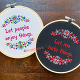 Let People Enjoy Things - PDF Pattern