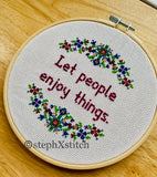 Let People Enjoy Things - PDF Pattern