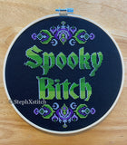Spooky Bitch - PDF Cross Stitch Pattern