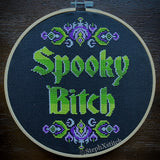 Spooky Bitch - PDF Cross Stitch Pattern