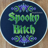 Spooky Bitch - PDF Cross Stitch Pattern