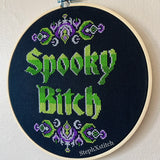 Spooky Bitch - PDF Cross Stitch Pattern