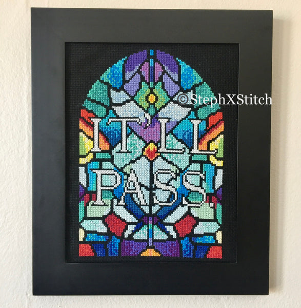 It'll Pass PDF Cross Stitch Pattern