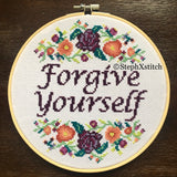 Forgive Yourself - PDF Cross-Stitch Pattern