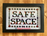 Safe Space LGBTQIA - PDF Cross Stitch Pattern