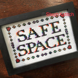 Safe Space LGBTQIA - PDF Cross Stitch Pattern