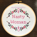 Nasty Woman - PDF Cross Stitch Pattern