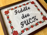 Fiddle De Fuck - PDF Cross Stitch Pattern