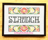 Staunch - PDF Cross Stitch Pattern