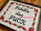 Fiddle De Fuck - PDF Cross Stitch Pattern