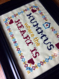Hummus Where the Heart Is -PDF Cross Stitch Pattern