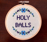 Holy Balls - PDF Cross Stitch Pattern