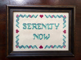 Serenity Now - PDF Cross Stitch Pattern