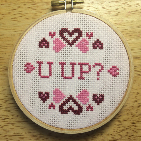 U Up? -PDF Cross Stitch Pattern