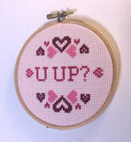 U Up? -PDF Cross Stitch Pattern