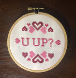 U Up? -PDF Cross Stitch Pattern