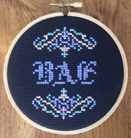 BAE -PDF Cross Stitch Pattern