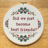 Did We Just Become Best Friends? - PDF Pattern